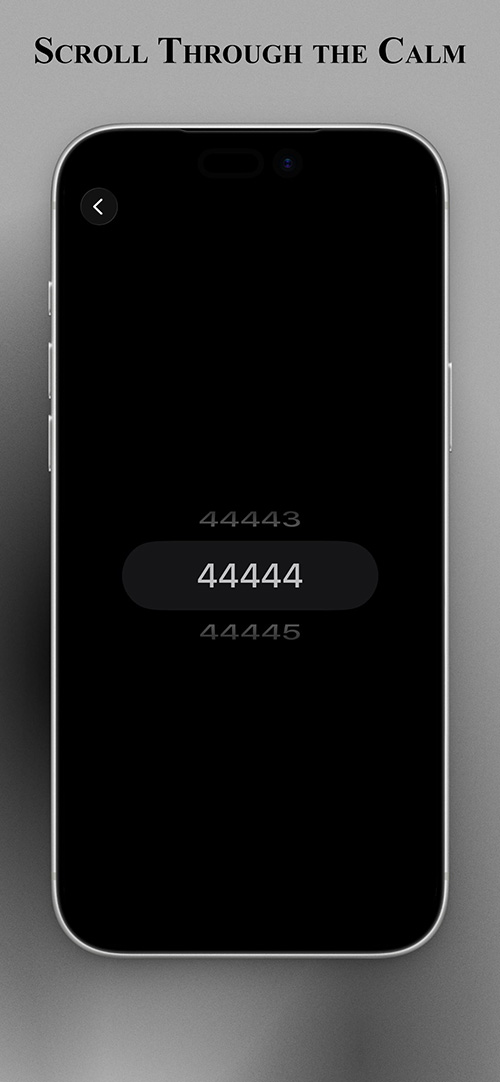 Scroll Through the Calm