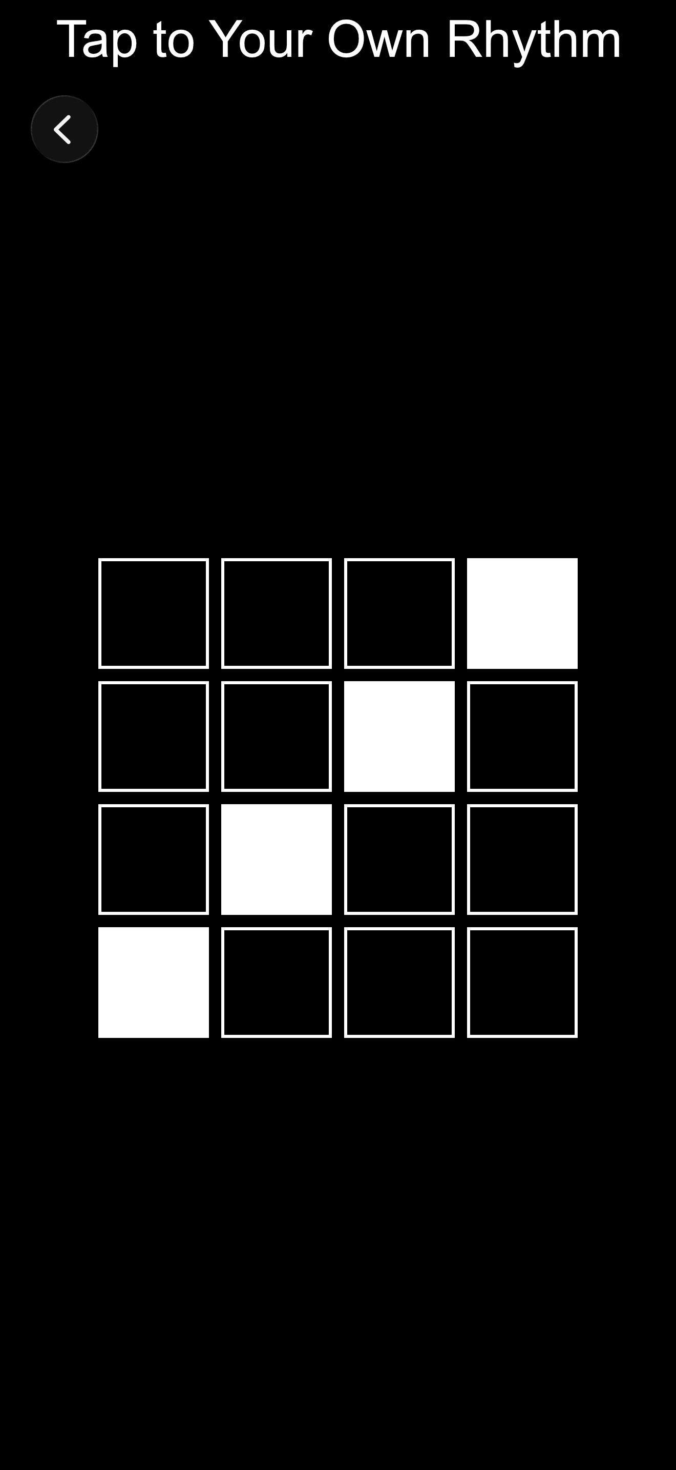Tap to Your Own Rhythm